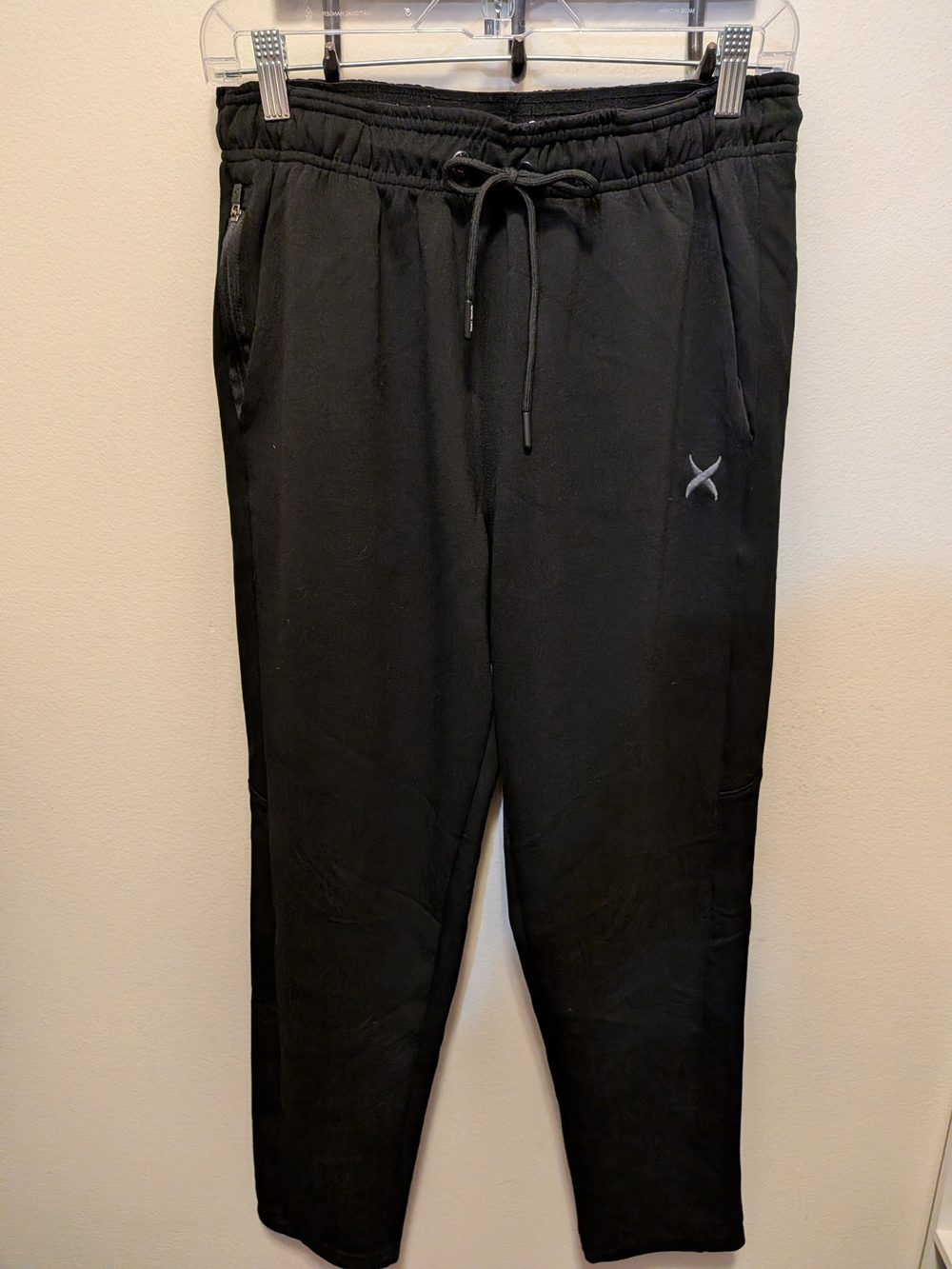 Game Time Black Men's Joggers with Drawstring